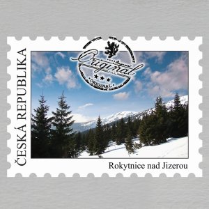 Rokytnice nad Jizerou - magnet známka