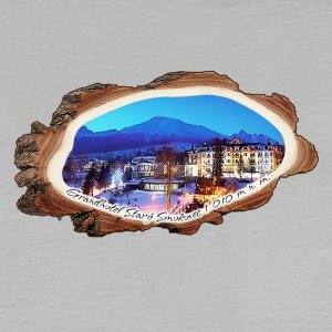 Starý Smokovec - Grandhotel - magnet kůra