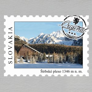 Štrbské pleso - magnet známka