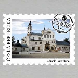 Pardubice - Zámek - magnet známka