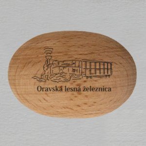 Oravská lesná železnica - dekorace kámen