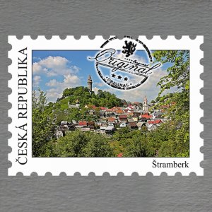 Štramberk - magnet známka