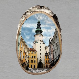 Bratislava - Michalská brána - magnet bříza