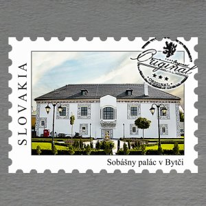 Bytča - Sobášny palác - magnet známka