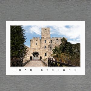 Strečno - hrad - magnet C6