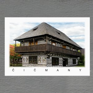 Čičmany - magnet C6