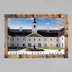 Kaštiel' Svätý Anton - magnet C6 dvojitý