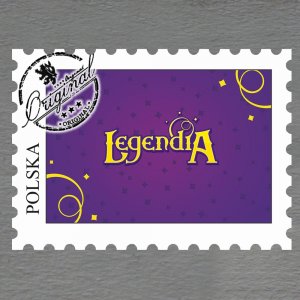 Legendia - magnet známka