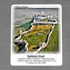 Spišský hrad - hlavolam