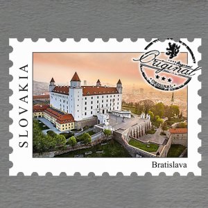 Bratislava - Hrad - magnet známka