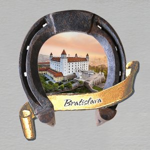 Bratislava - Hrad - magnet podkova