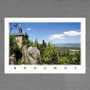 Broumov - magnet C6 dvojitý