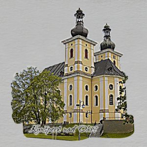 Kynšperk nad Ohří - magnet ořez