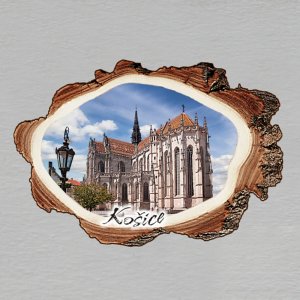 Košice - magnet kůra malá