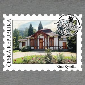 Kyselka - Kino - magnet známka