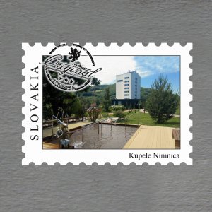 Kúpele Nimnica 4 - magnet známka