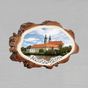 Šaštín - Bazilika - magnet kůra malá