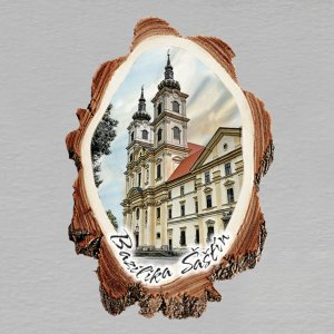 Šaštín - Bazilika - magnet kůra malá