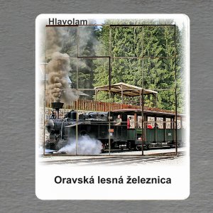 Oravská lesná železnica - hlavolam