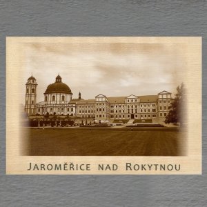 Jaroměřice nad Rokytnou - pohled C6 - sépie