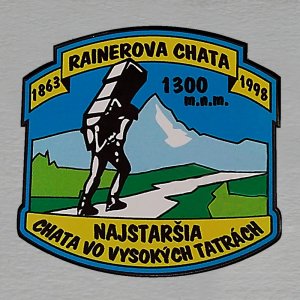 Rainerova chata - magnet ořez