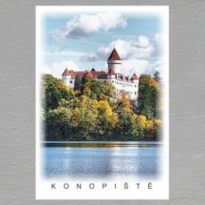 Konopiště - magnet C6