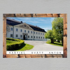 Kaštiel' Svätý Anton - magnet C6 dvojitý