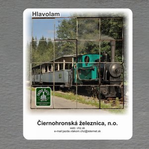 Čiernohronská železnica - hlavolam