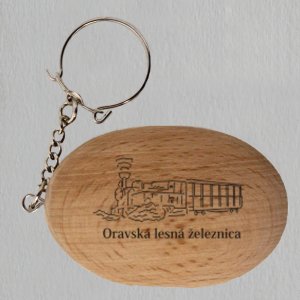 Oravská lesná železnica - klíčenka kámen