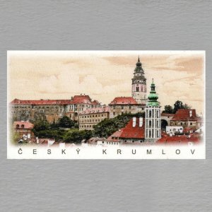 Český Krumlov 3 - magnet DL