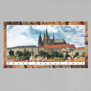 Praha - Hradčany - magnet DL rám