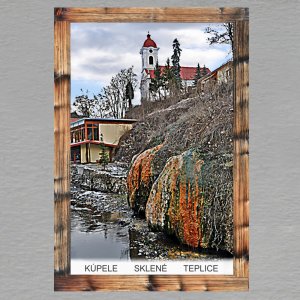 Sklené Teplice - magnet C6 rám