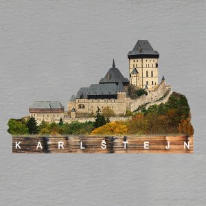 Karlštejn - magnet ořez