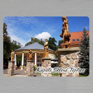 Sklené Teplice - Kúpele - magnet obdélník