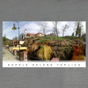 Sklené Teplice - Kúpele - magnet DL