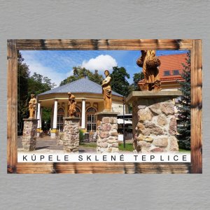 Sklené Teplice - Kúpele - magnet C6 dvojitý