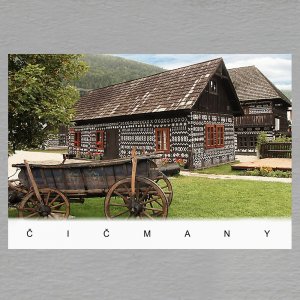 Čičmany - magnet C6