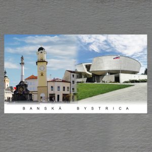 Banská Bystrica - magnet DL koláž