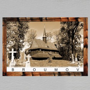 Broumov - magnet C6 rám