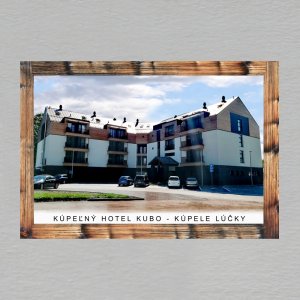 Lúčky - Kúpel'ný hotel Kubo - magnet C6 dvojitý