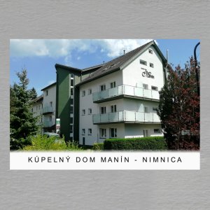 Kúpele Nimnica - Kúpel'ný dom Manín - magnet C6