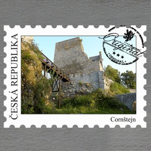 Cornštejn - magnet známka