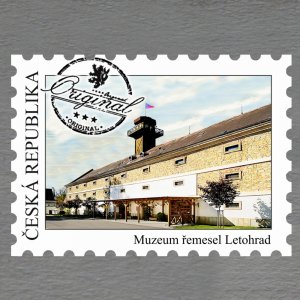 Letohrad - Muzeum řemesel - magnet známka