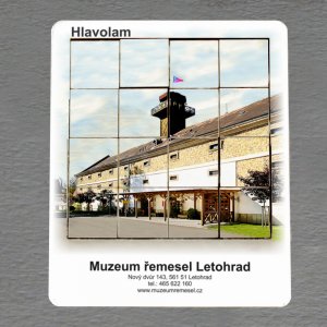 Letohrad - Muzeum řemesel - hlavolam - 16 dílků