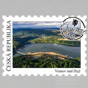 Vranov nad Dyjí - magnet známka