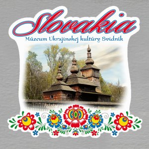 Svidník - magnet Slovakia výšivka