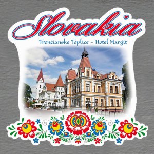 Trenčianske Teplice - Hotel Margit - magnet Slovakia výšivka