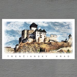 Trenčiansky hrad den - magnet DL