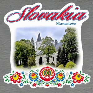 Námestovo - magnet Slovakia výšivka