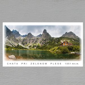 Vysoké Tatry - Chata pri Zelenom plese - magnet DL